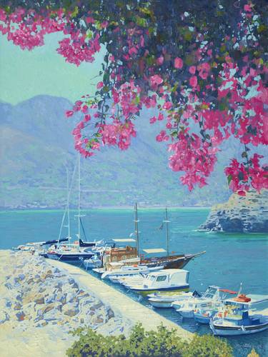 Original Yacht Paintings by Simon Kojin