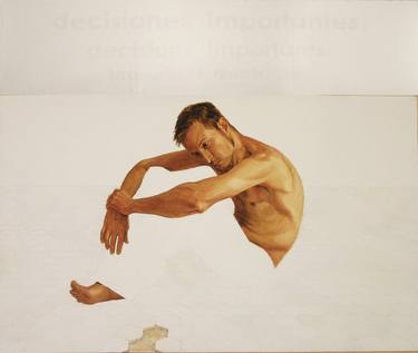 Original Figurative People Painting by Jordi Gamon Blanch