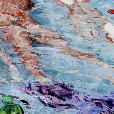 Print of Water Paintings by Josep Moncada