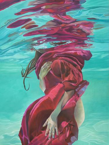 Original Figurative Beach Paintings by Josep Moncada