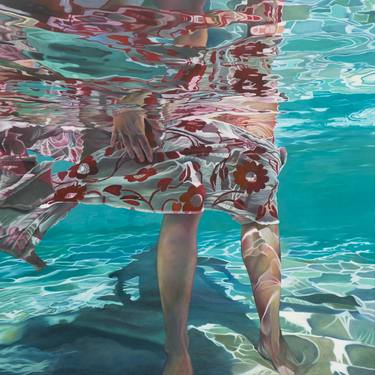 Print of Figurative Beach Paintings by Josep Moncada