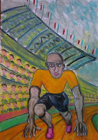 Print of Expressionism Sports Drawings by Mathieu CORREA DE SA