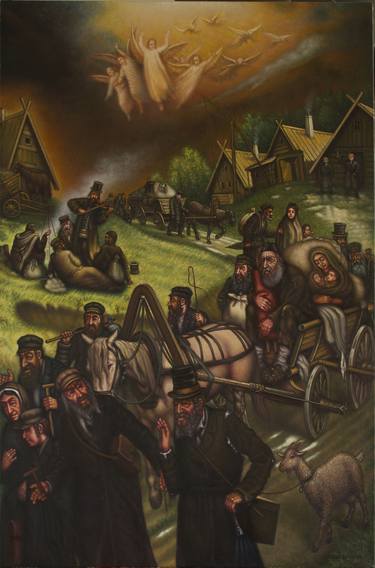 Print of People Paintings by eduard gurevich