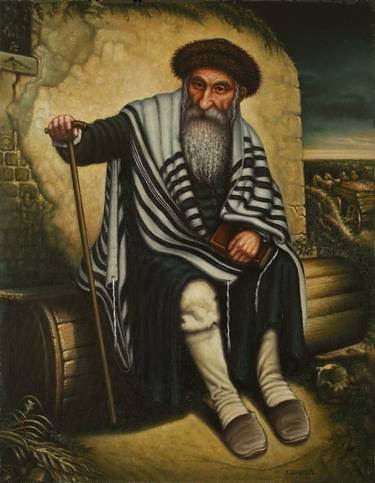 Portrait of Rabbi Levi Yitzhak from Berdichev. thumb