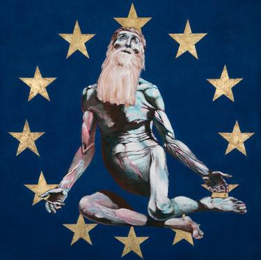 Original Figurative Political Painting by Alexandre Madureira