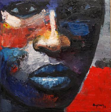 Print of Figurative People Paintings by segun aiyesan