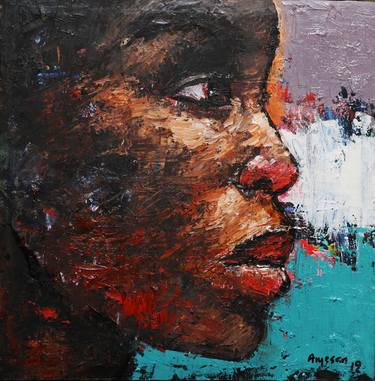 Print of People Paintings by segun aiyesan