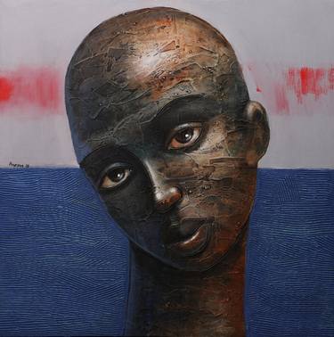 Original Figurative People Paintings by segun aiyesan