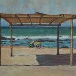 The Ice Cream Man Passes (large) by Victor Pablo Benavides