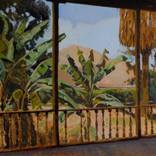 View from the Casa Hacienda Quipico by Victor Pablo Benavides