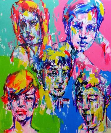 Print of Expressionism Pop Culture/Celebrity Paintings by Jeong Ah Lim