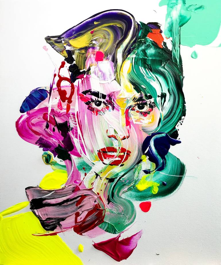 Original Fine Art Celebrity Drawings by Jeong Ah Lim