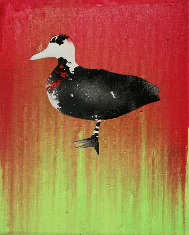 Print of Expressionism Animal Collage by Agnieszka Zawisza