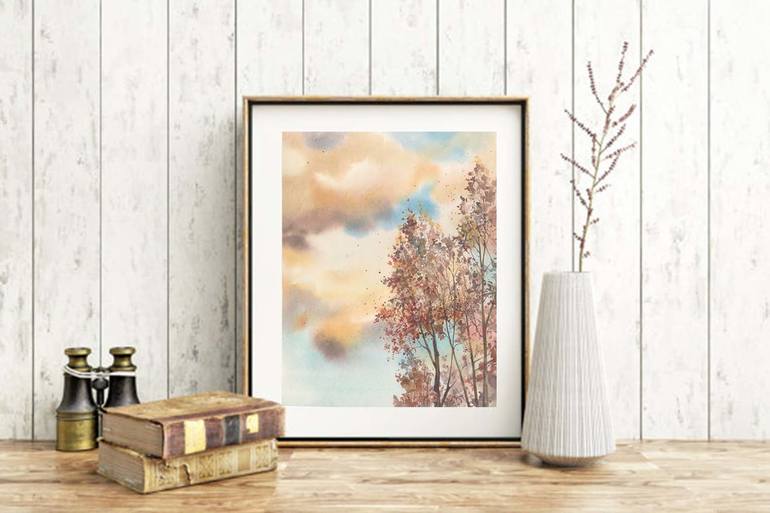 Original Fine Art Landscape Painting by Maria Zhdan