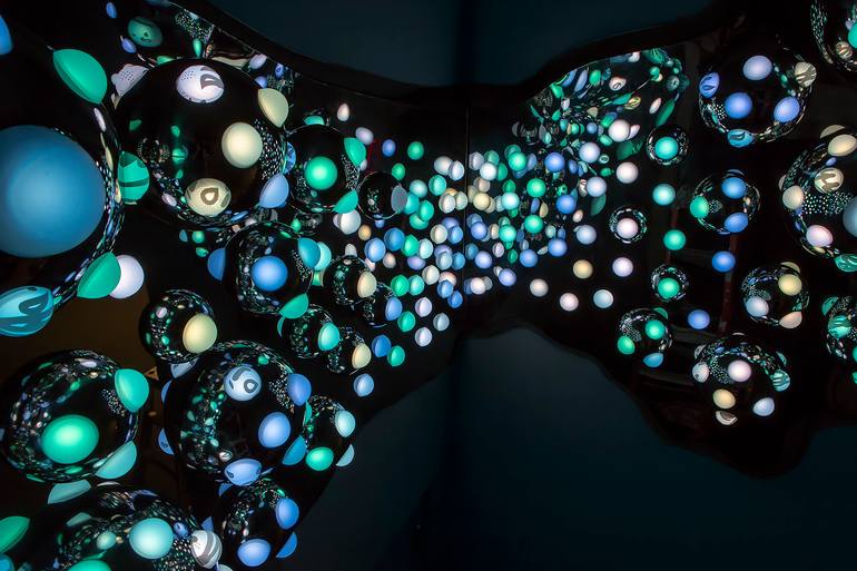 Original Contemporary Light Sculpture by Grimanesa Amoros