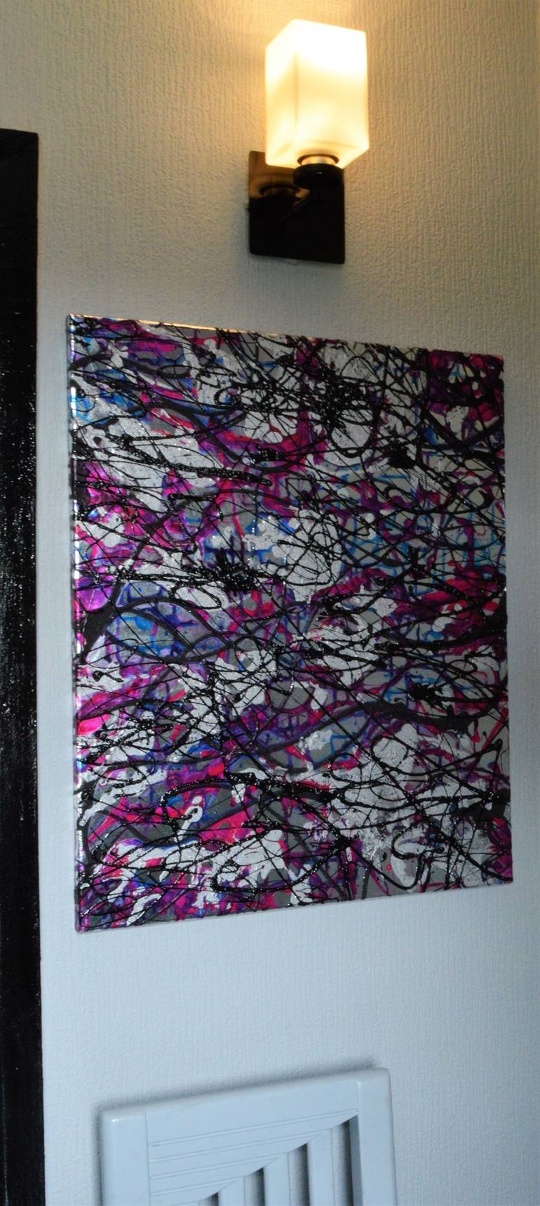 Original Abstract Painting by Bernie Wallett