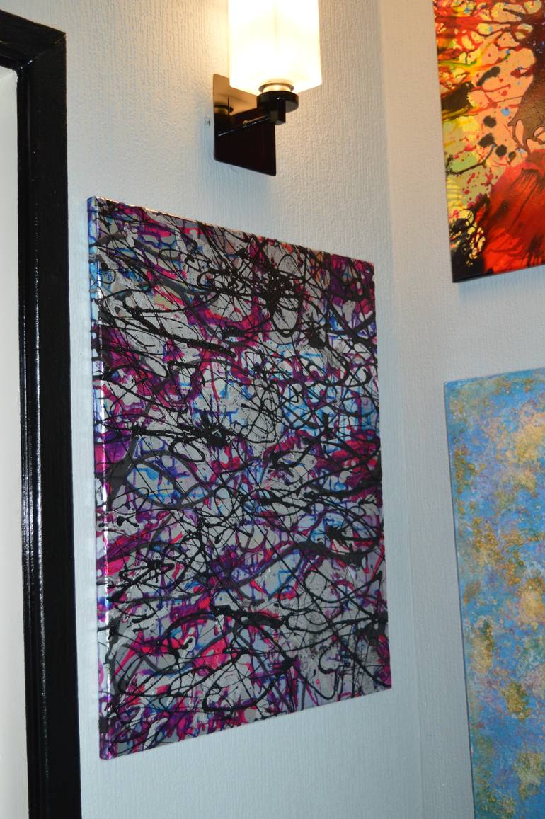 Original Abstract Painting by Bernie Wallett