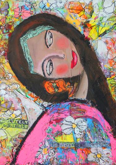 Original Women Collage by Irene Neno Diaz