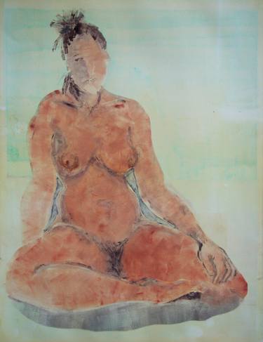 Original Nude Printmaking by Virginia Zimmermann