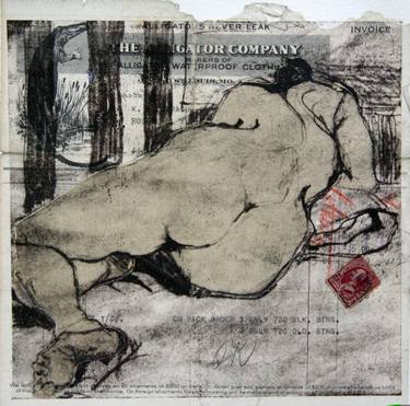 Print of Documentary Nude Printmaking by Virginia Zimmermann