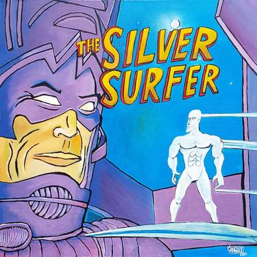 The Silver Surfer based on Moebius Graphic Novel Classic 1988 thumb