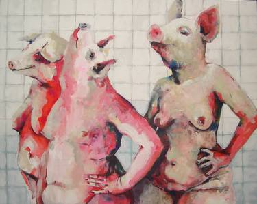 Original Erotic Paintings by Carla Peria
