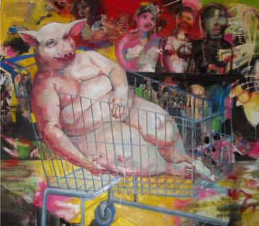 Original Figurative Nude Paintings by Carla Peria