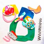 Abstract composition I Wall art sculpture by Victoria Gonzalez Colotta