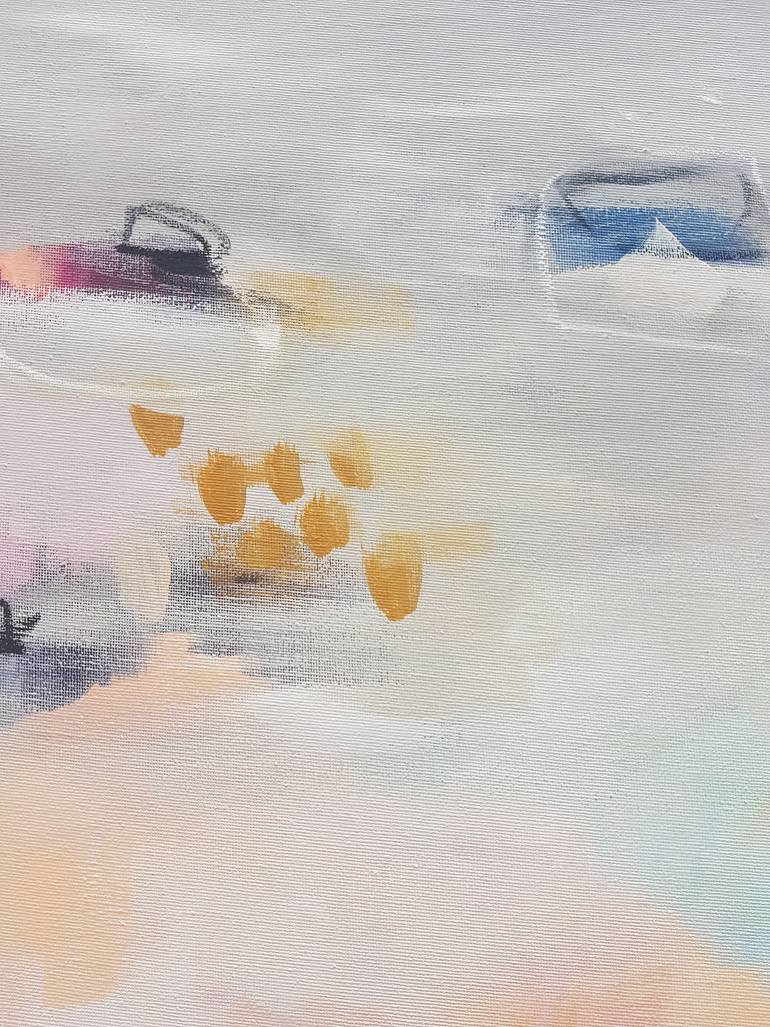 Original Abstract Expressionism Abstract Painting by Victoria Gonzalez Colotta