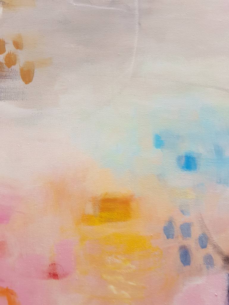 Original Abstract Expressionism Abstract Painting by Victoria Gonzalez Colotta