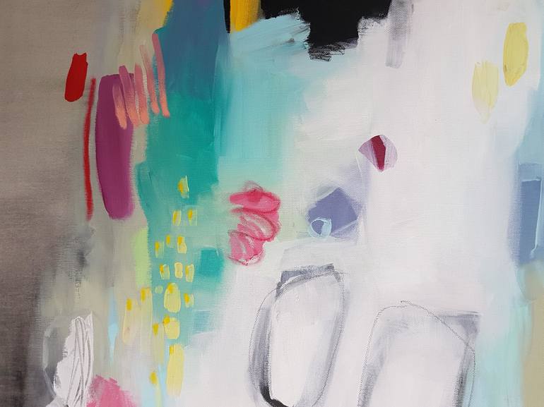 Original Abstract Painting by Victoria Gonzalez Colotta