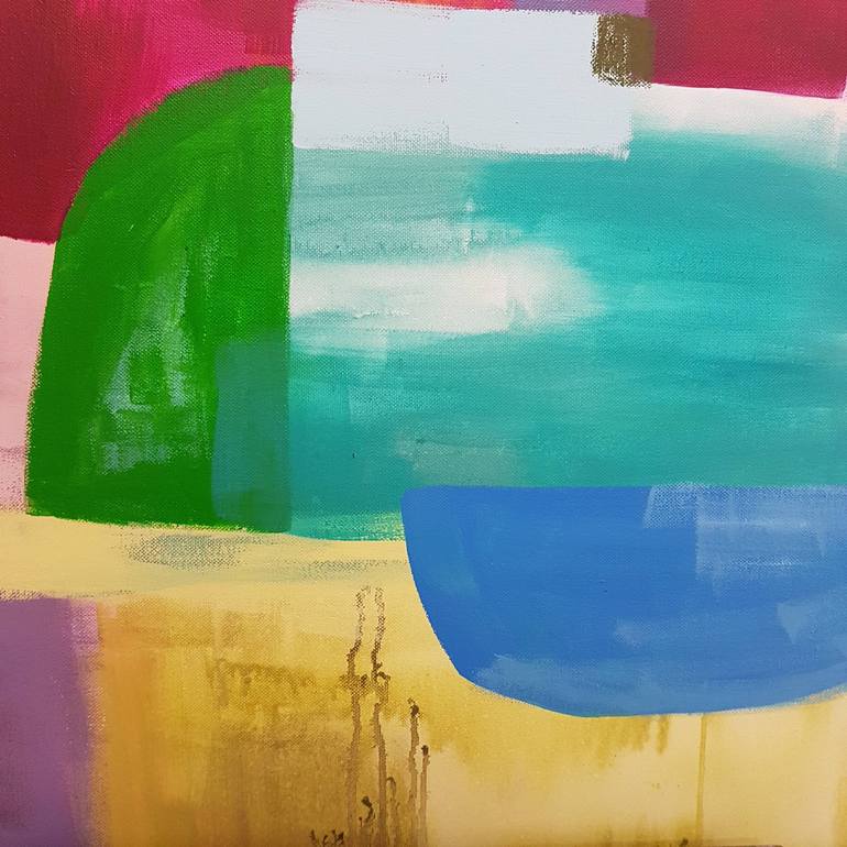 Original Abstract Painting by Victoria Gonzalez Colotta