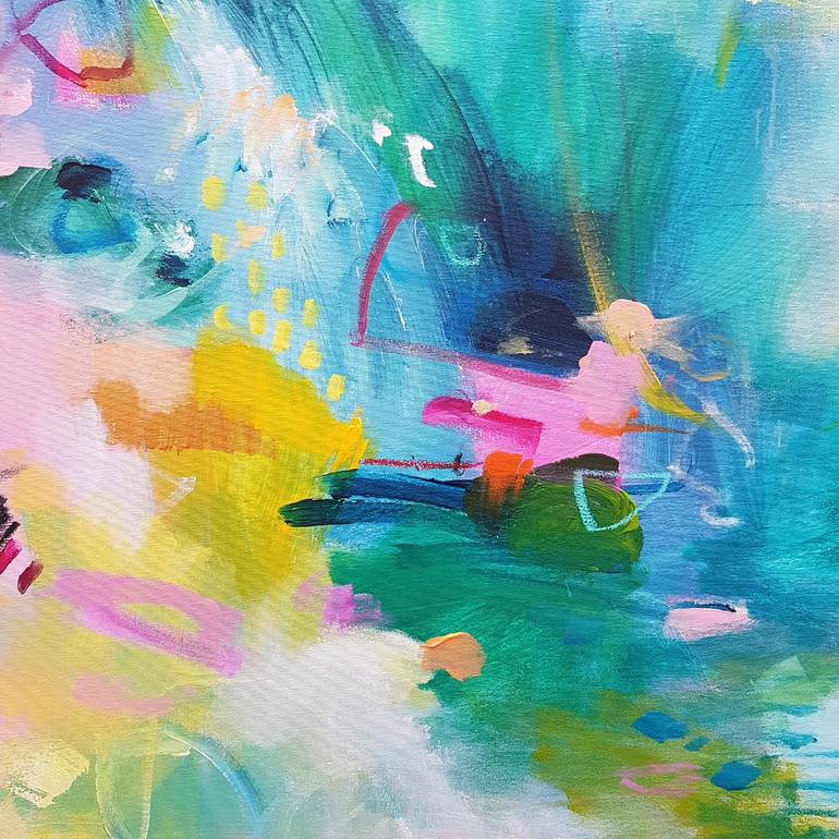 Original Abstract Painting by Victoria Gonzalez Colotta