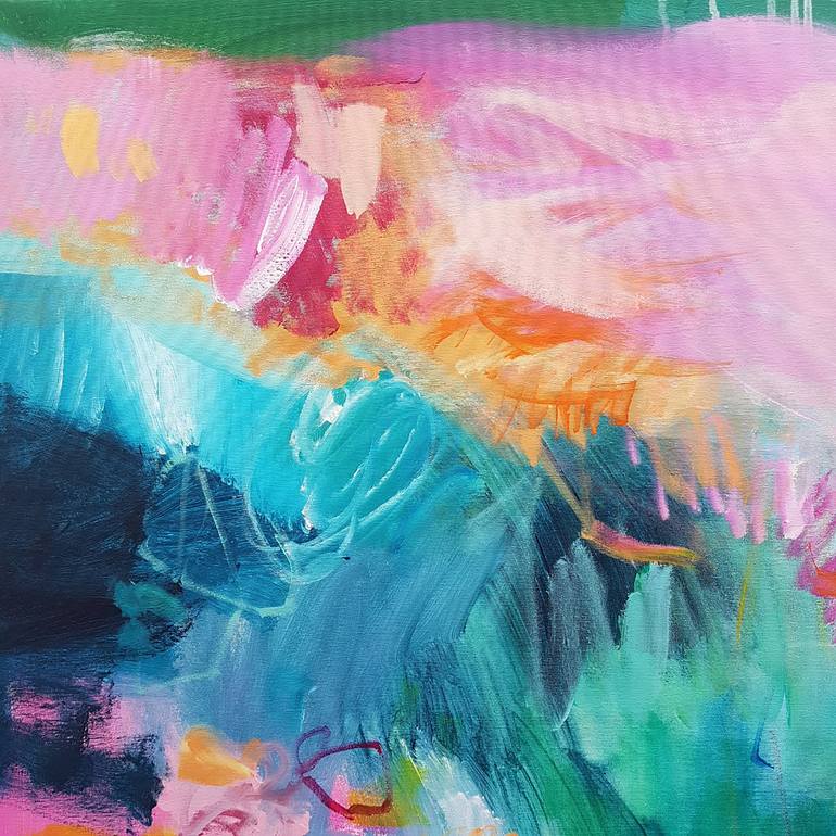 Original Abstract Painting by Victoria Gonzalez Colotta