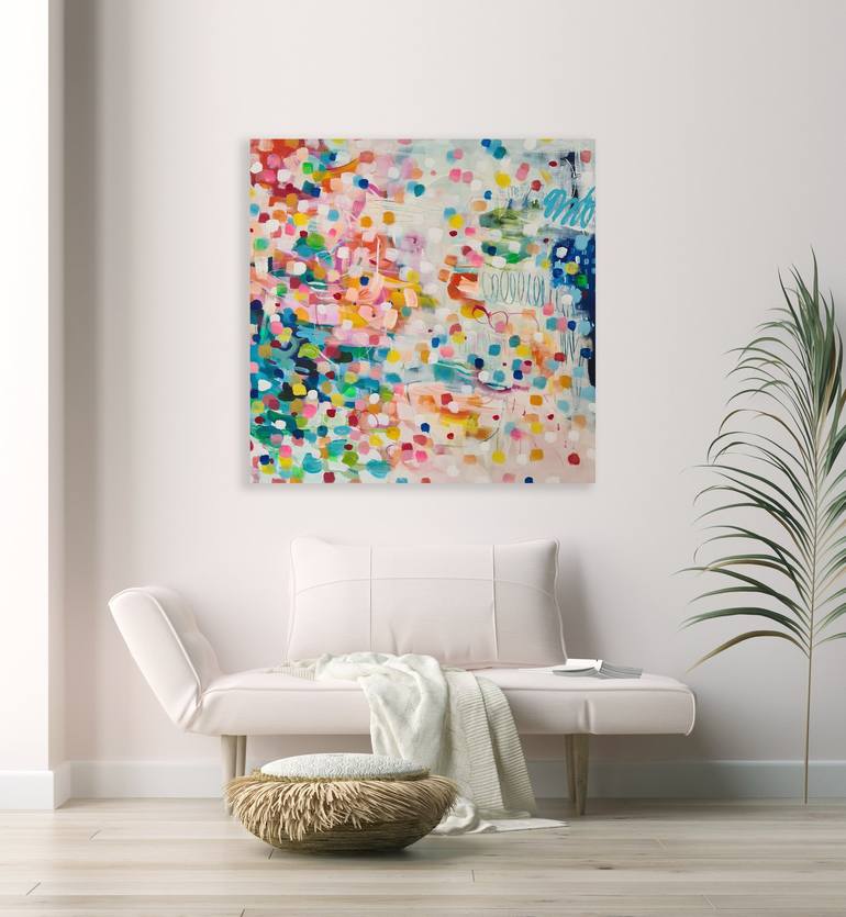 Original Abstract Painting by Victoria Gonzalez Colotta