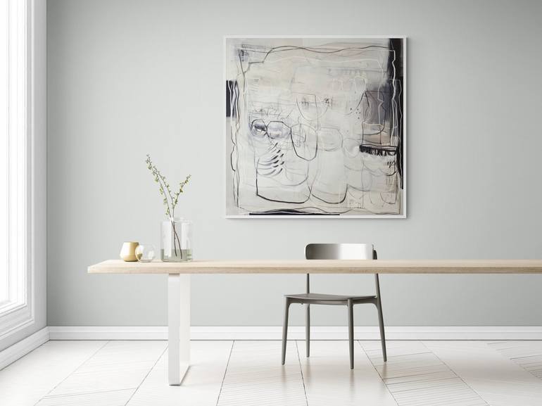 Original Abstract Painting by Victoria Gonzalez Colotta