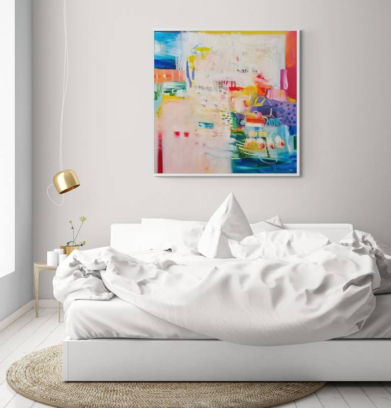 Original Expressionism Abstract Painting by Victoria Gonzalez Colotta