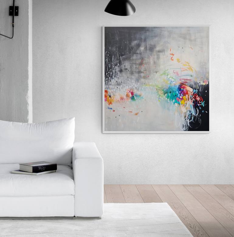 Original Abstract Painting by Victoria Gonzalez Colotta