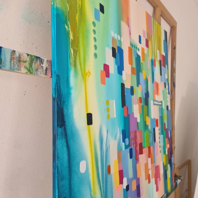 Original Abstract Painting by Victoria Gonzalez Colotta