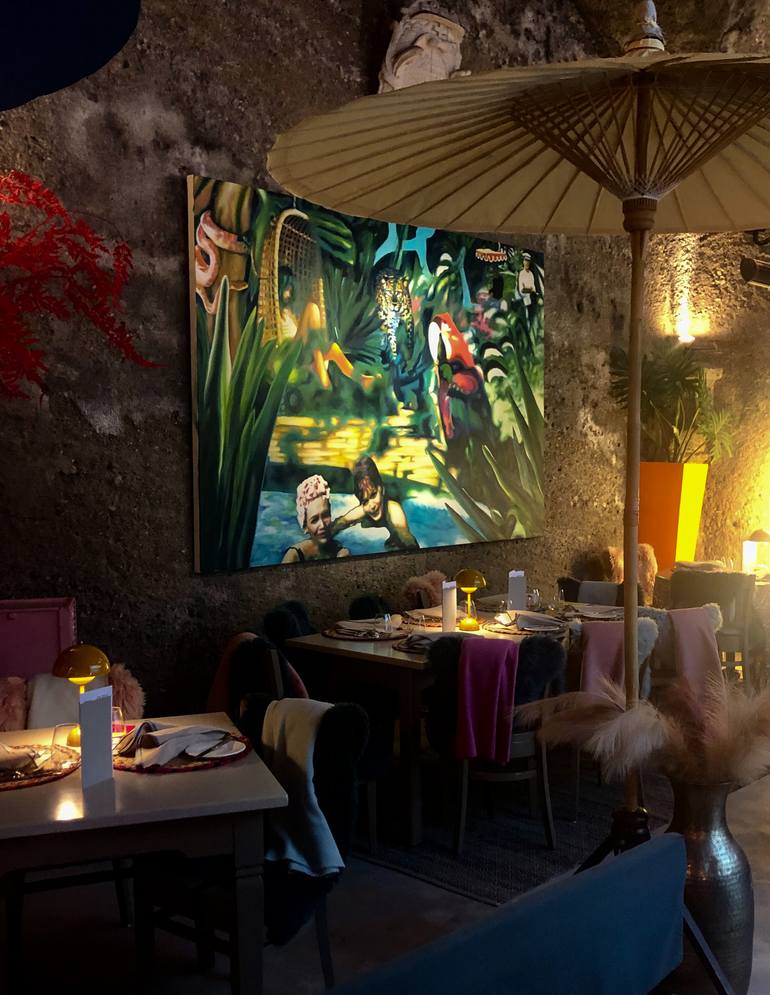 Original Contemporary Travel Painting by Adrienne Egger