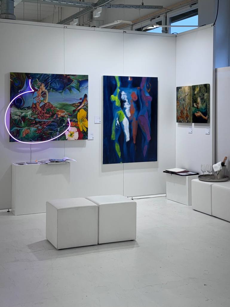 Original Conceptual Body Painting by Adrienne Egger