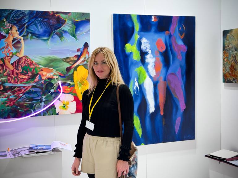 Original Conceptual Body Painting by Adrienne Egger