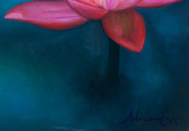 Original Realism Floral Painting by Adrienne Egger