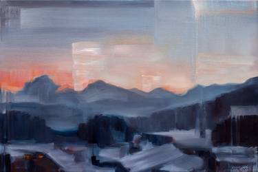 Original Expressionism Landscape Paintings by Adrienne Egger