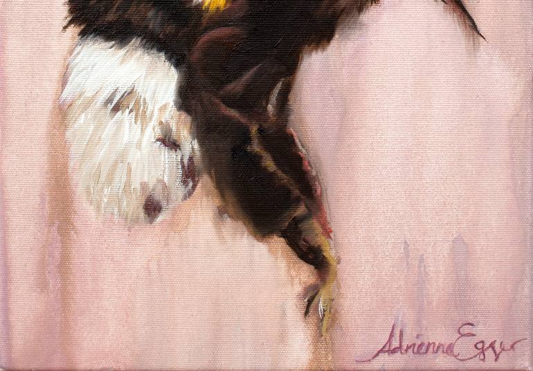 Original Expressionism Animal Painting by Adrienne Egger