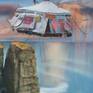 Painted for an exhibition themed "Myth, Fairytale & Reality," I had great fun combining elements that spark our imaginations.  The story, however, is left to the beholder to decide.  What story do you see?