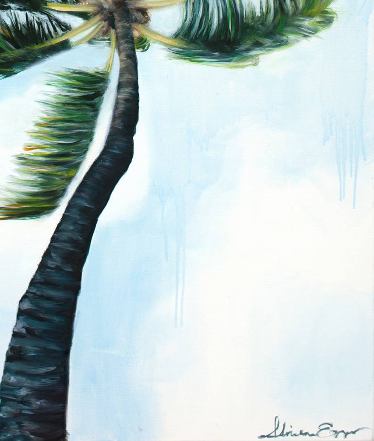 Original Expressionism Botanic Painting by Adrienne Egger