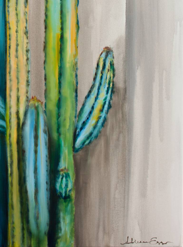 Original Expressionism Botanic Painting by Adrienne Egger
