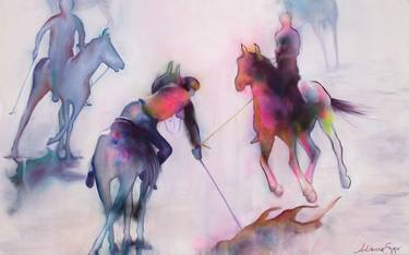 Print of Expressionism Sport Paintings by Adrienne Egger