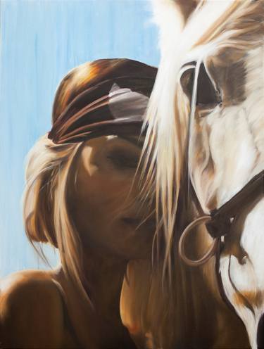 Original Horse Paintings by Adrienne Egger